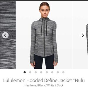 Lululemon Hooded Define Jacket *Nulu